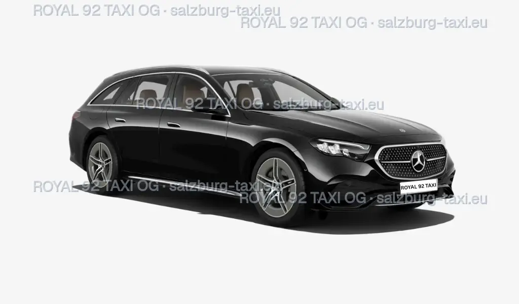 Mercedes E-Class Salzburg Taxi vehicle