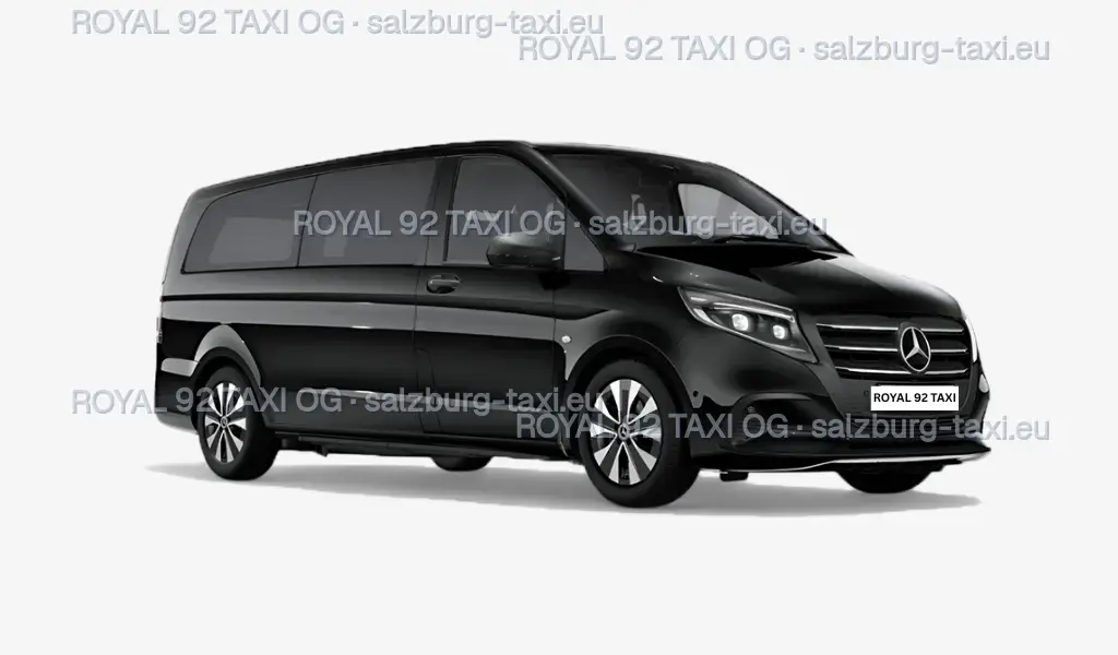 Mercedes Vito Salzburg Taxi vehicle