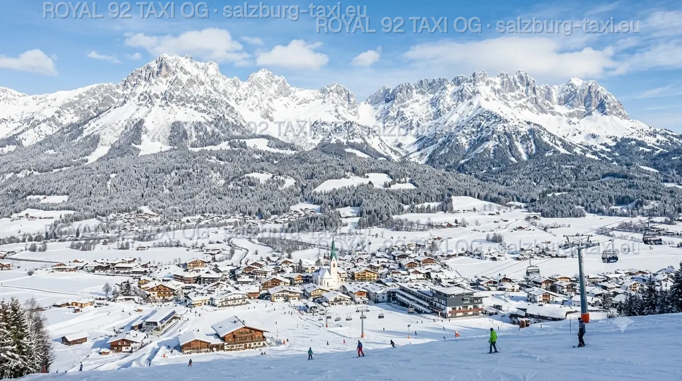 Ellmau private transfer destination from Salzburg