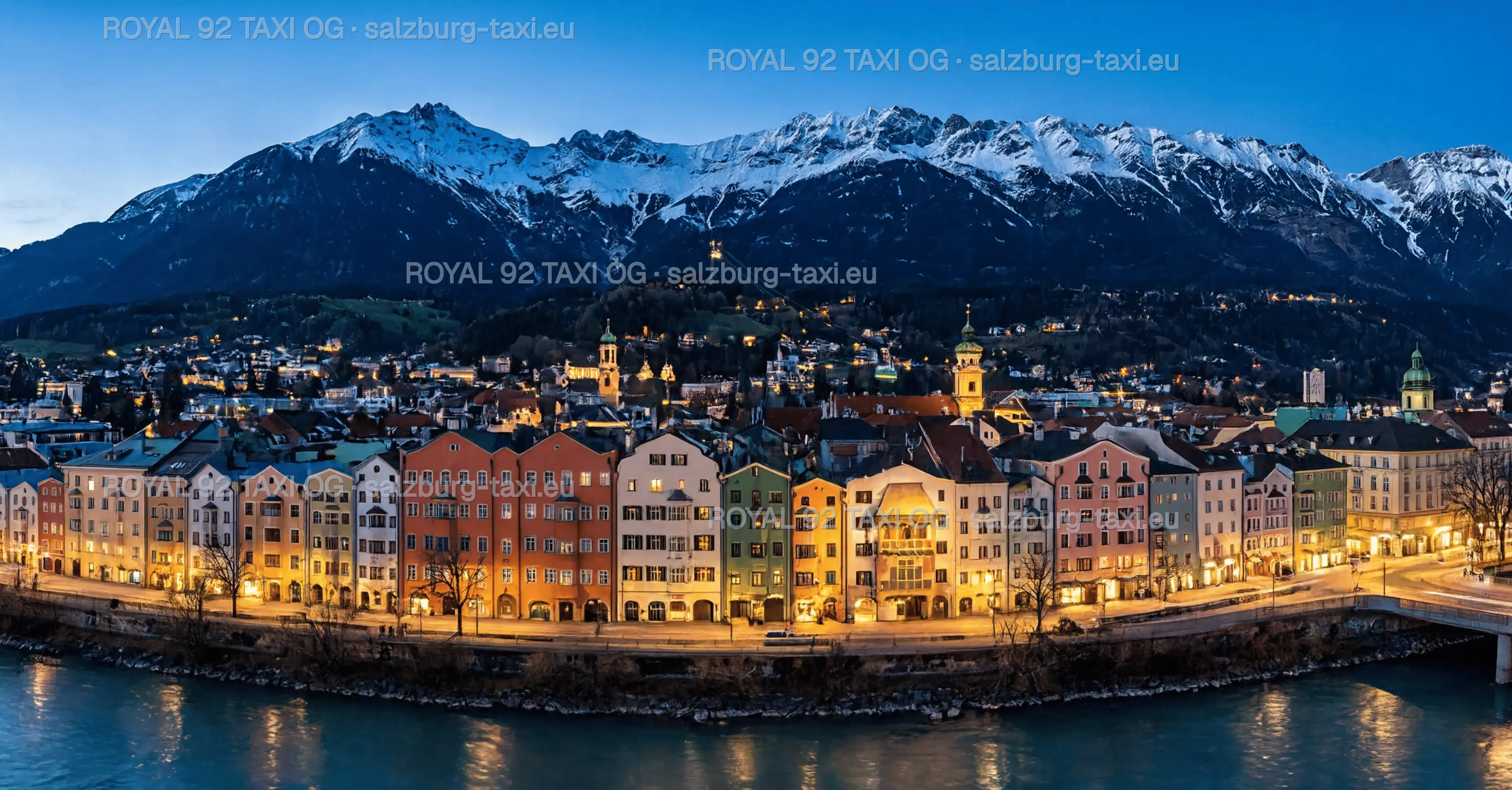 Innsbruck old town and Nordkette Alps on a private transfer from Salzburg